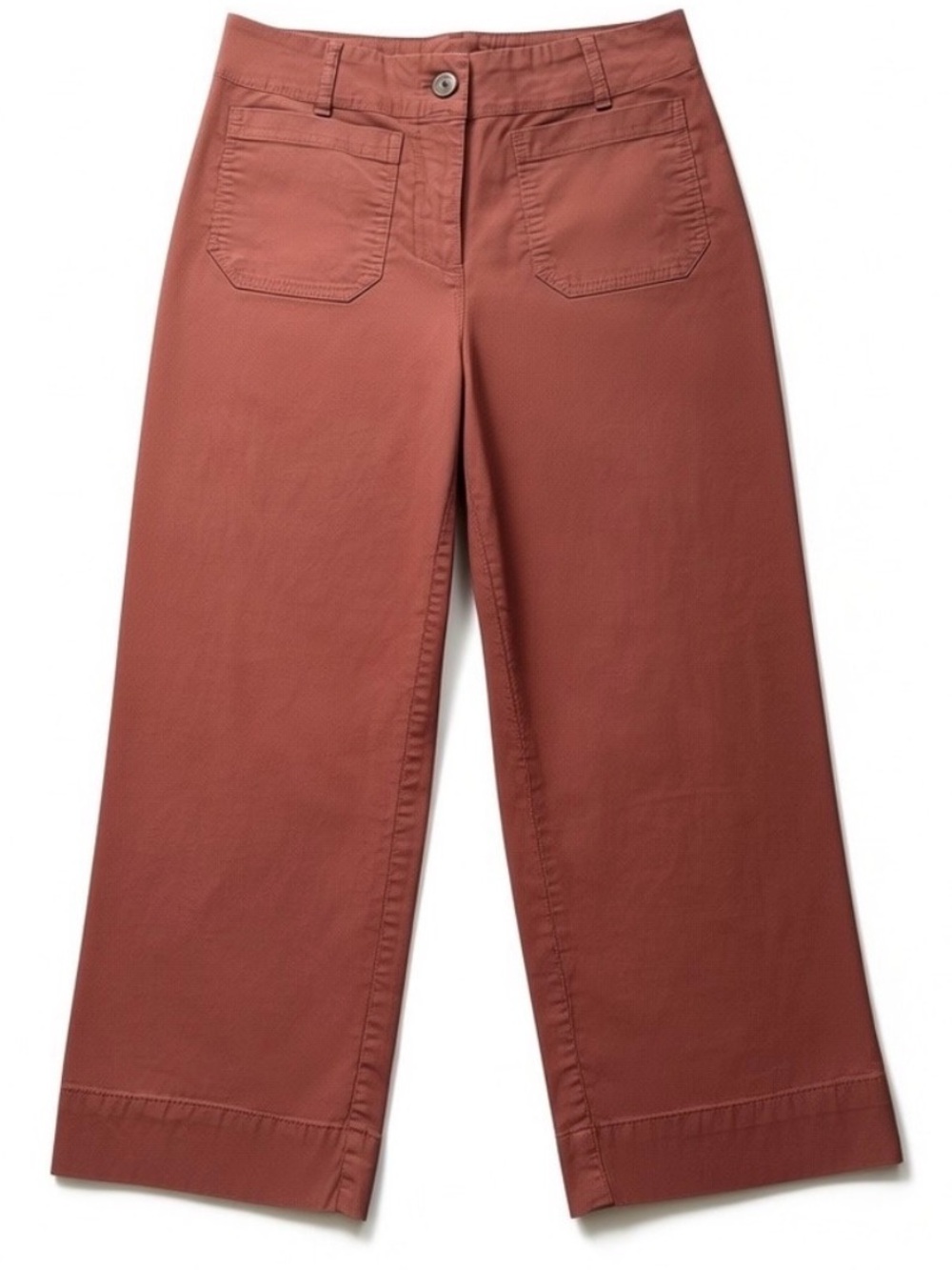 Nicole Miller New York Dusty Rose High Rise Cropped Pants Size 6